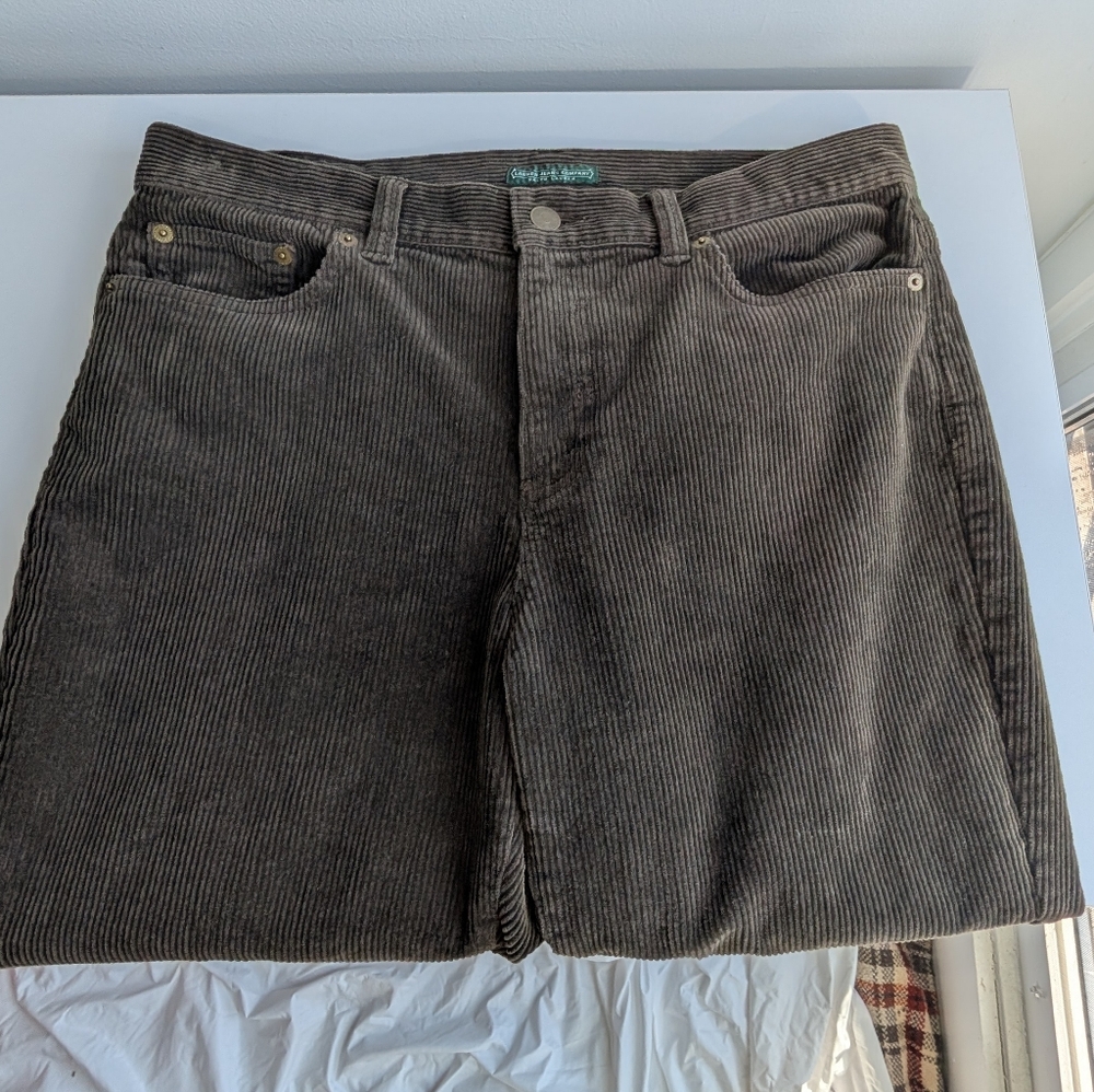 Brown Corduroy Ralph Lauren Size 10
